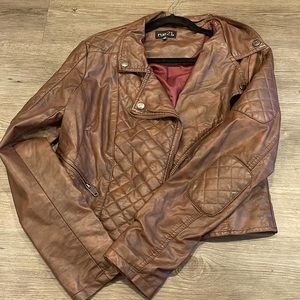 Rue21 leather jacket. Barely used.